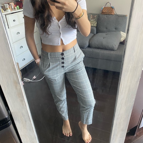Zara checkered pants - Picture 2 of 7